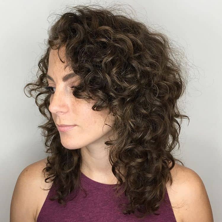 Mid Length Curly Hairstyles