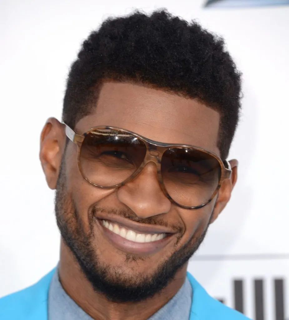 usher fade hairstyle New South France Haircut