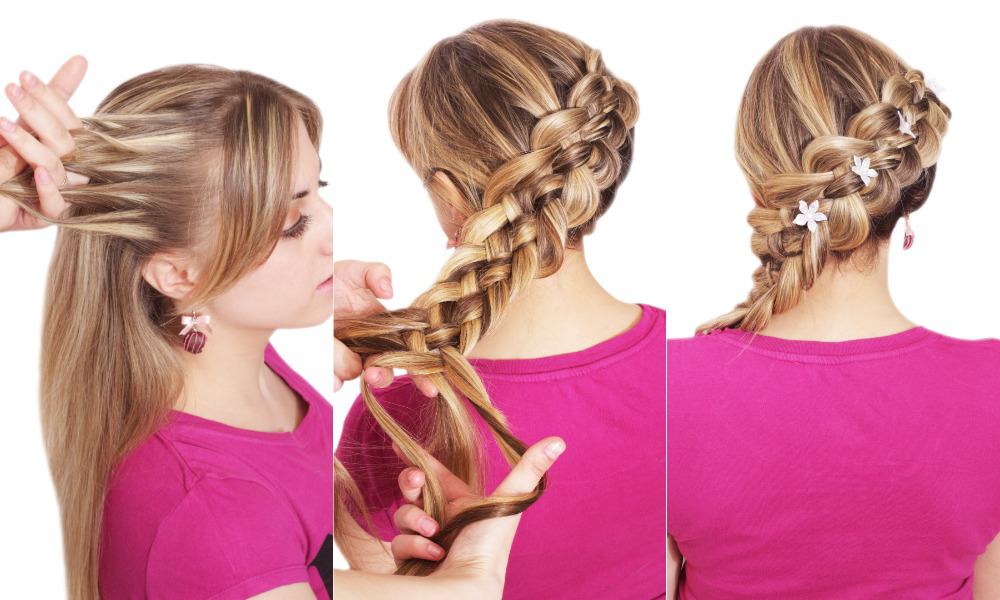 Braided Hairstyle for Heart Shaped Faces
