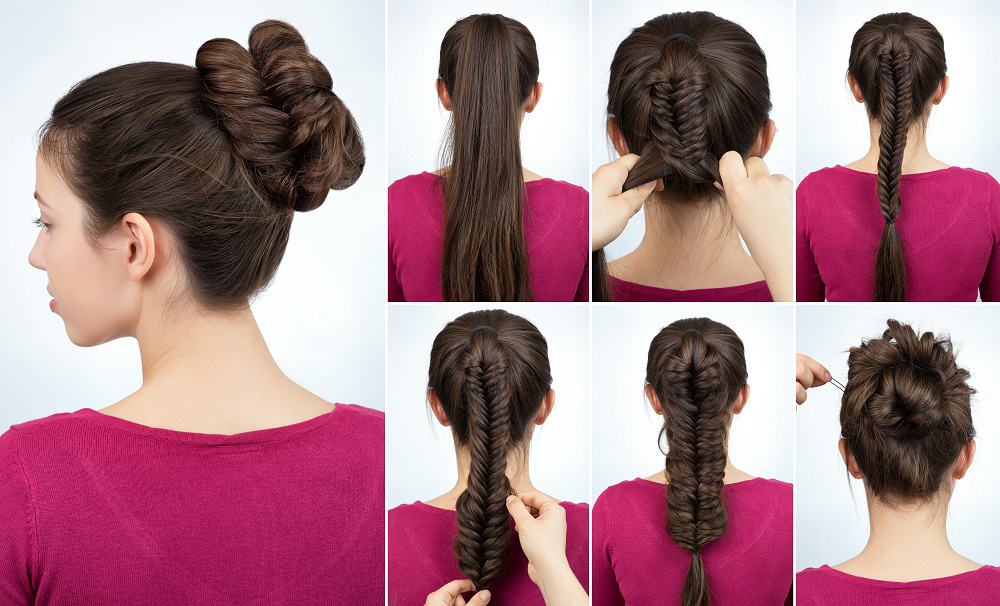 Braided Hairstyle for Round Faces