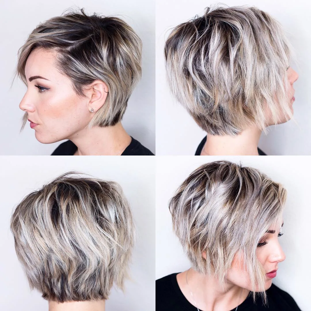 Short Hairstyles with Highlights