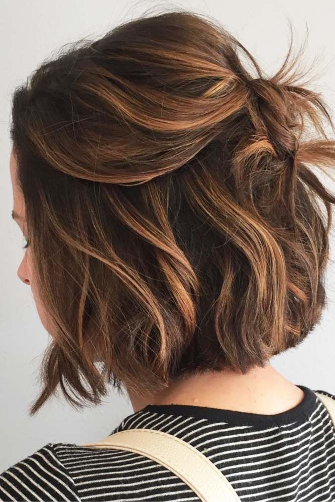 Photo of Long Disheveled Pixie Haircuts With Balayage Highlights
