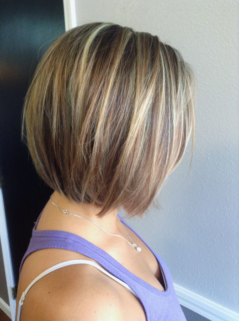 short hairstyles with highlights