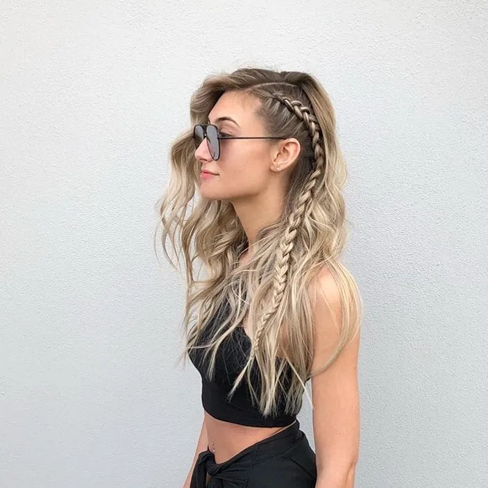 Side Braids Hairstyle