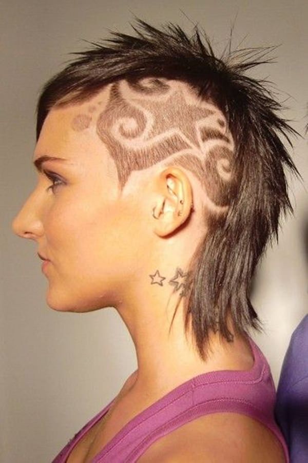 Shaved Hairstyles for Women