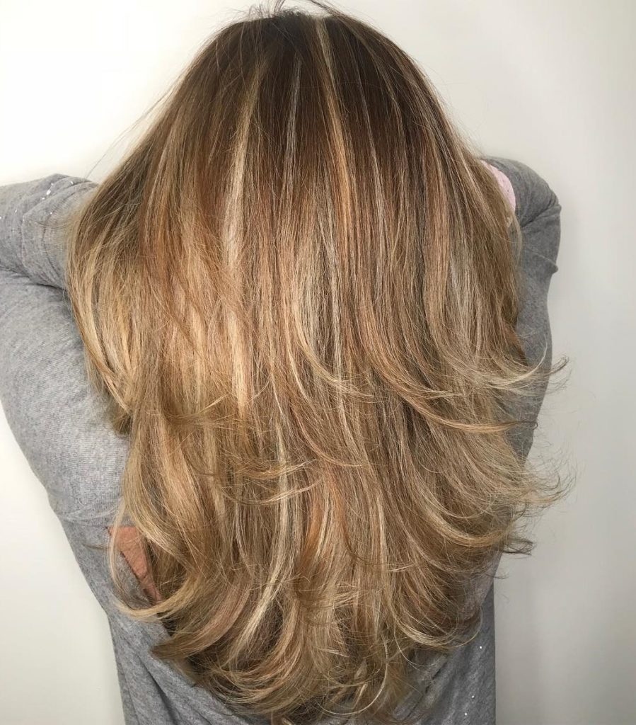 Frisuren mit Highlights