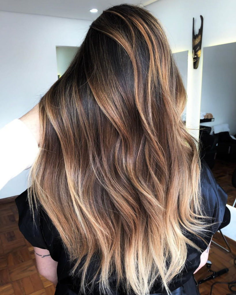 Frisuren mit Highlights