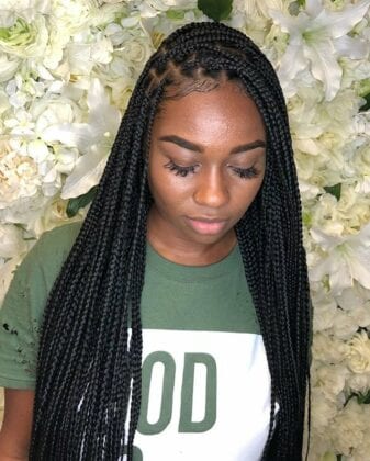 21 Cool and Trendy Knotless Box Braids Styles – Hottest Haircuts