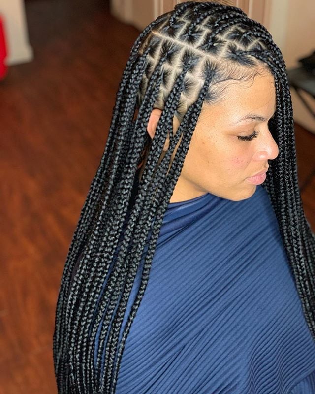 21 Cool And Trendy Knotless Box Braids Styles Haircuts