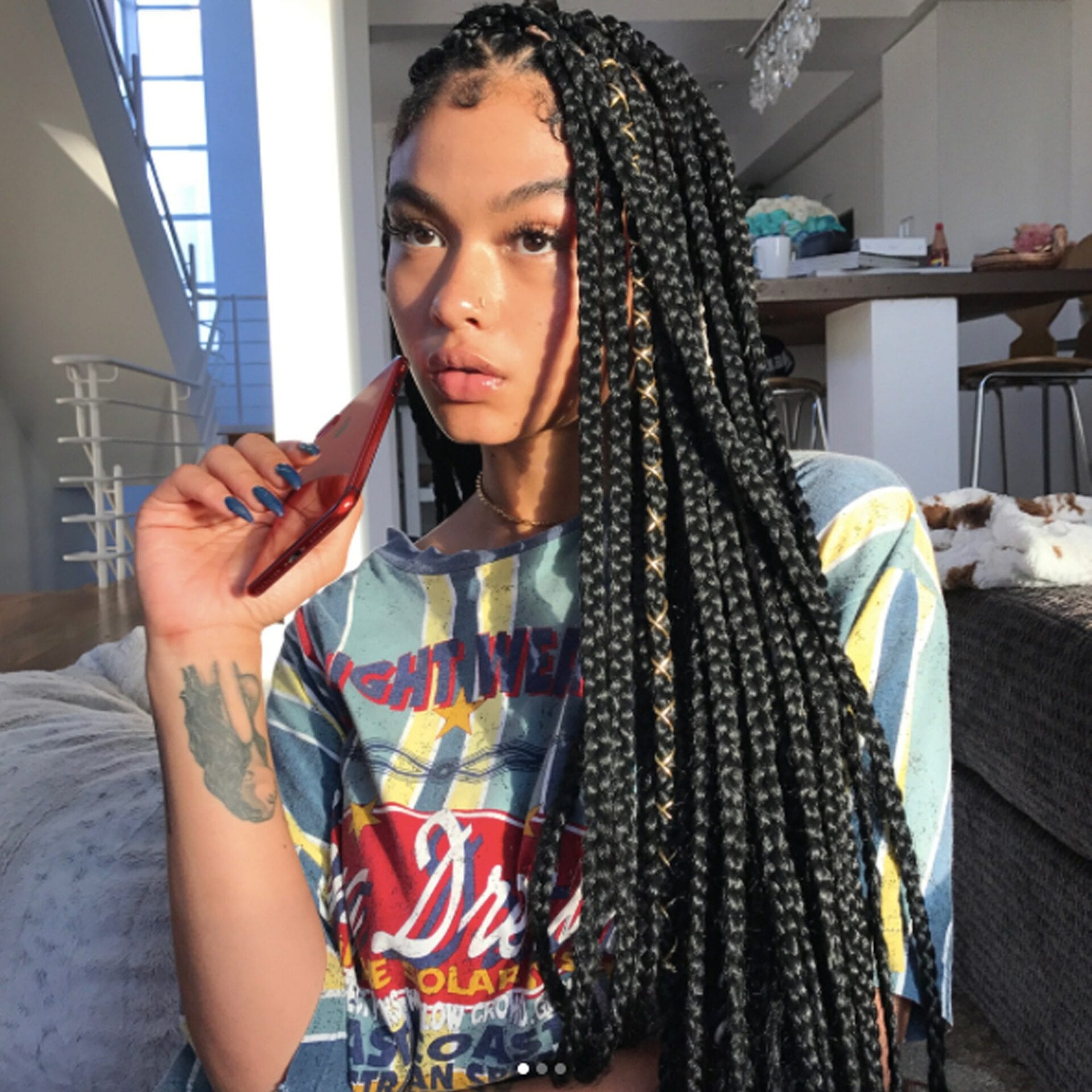 21 Cool and Trendy Knotless Box Braids Styles - Hottest Haircuts