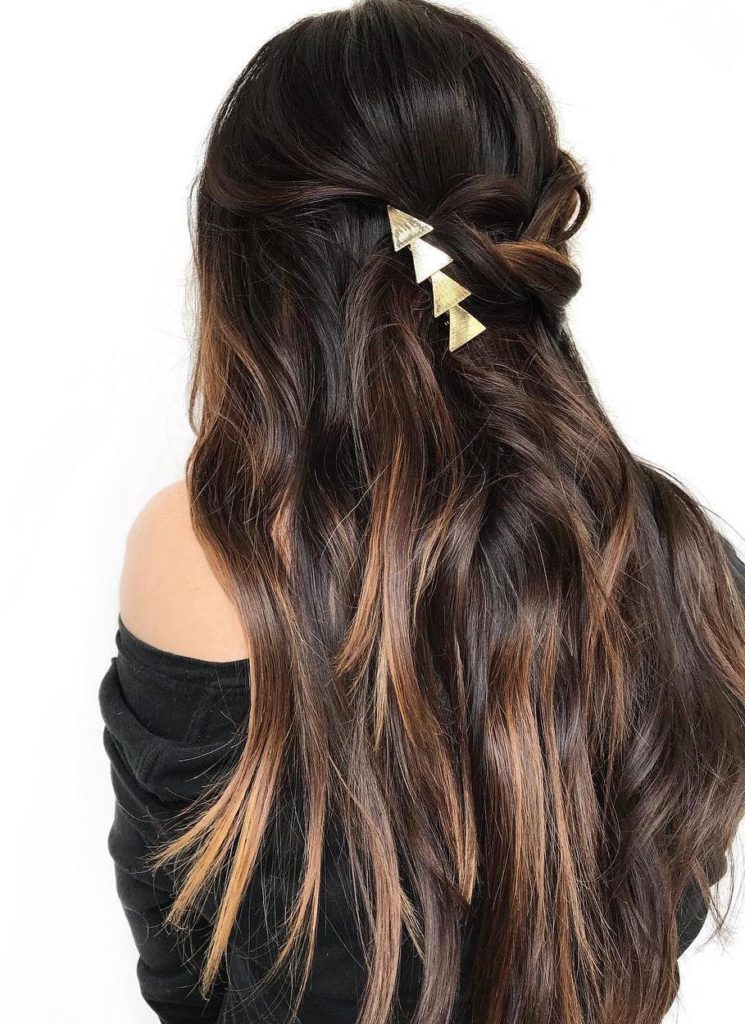 Black Hairstyles with Highlights