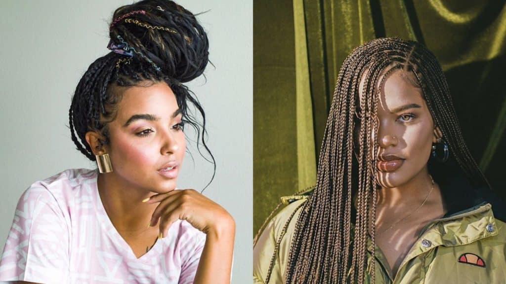 Bohemian Box Braids