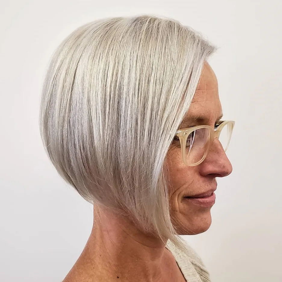 Grey Hairstyles for Older Women