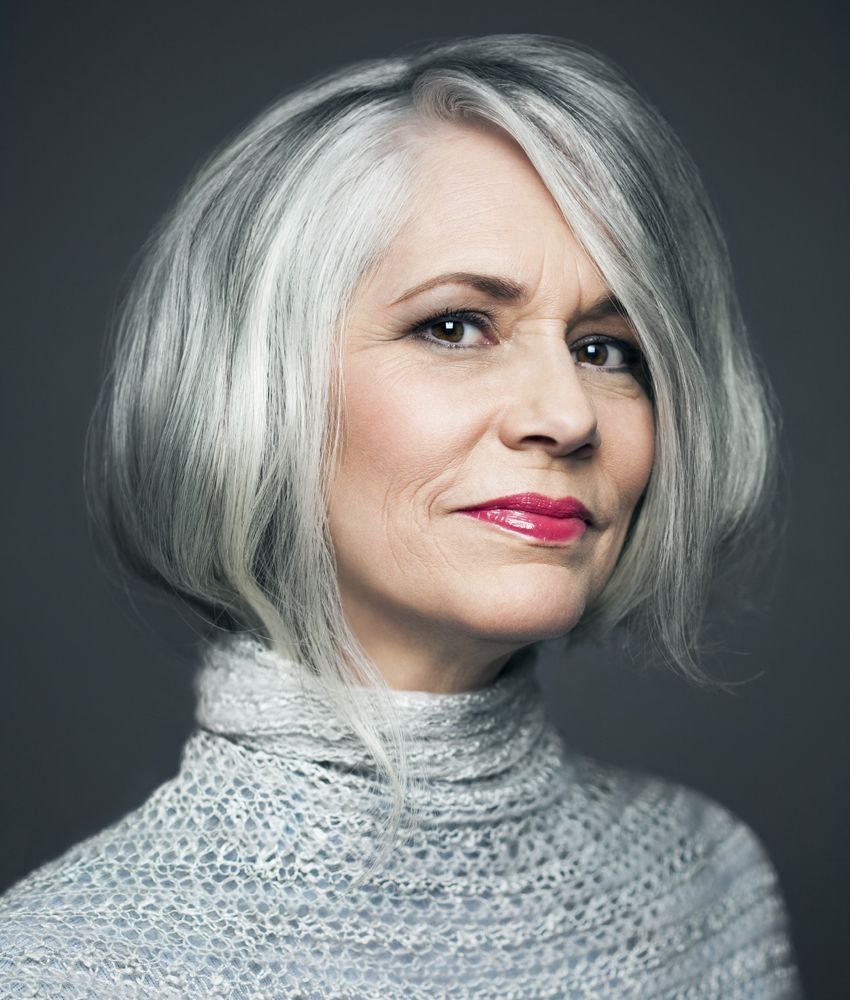 Grey Hairstyles for Older Women