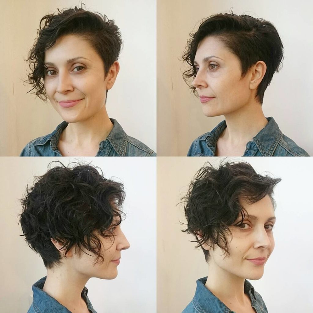 Pixie Cut for Wavy Hair