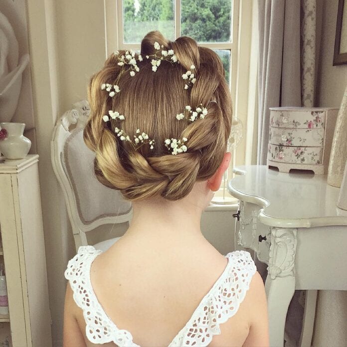 21 Most Cutest Flower Girl Hairstyles – Hottest Haircuts