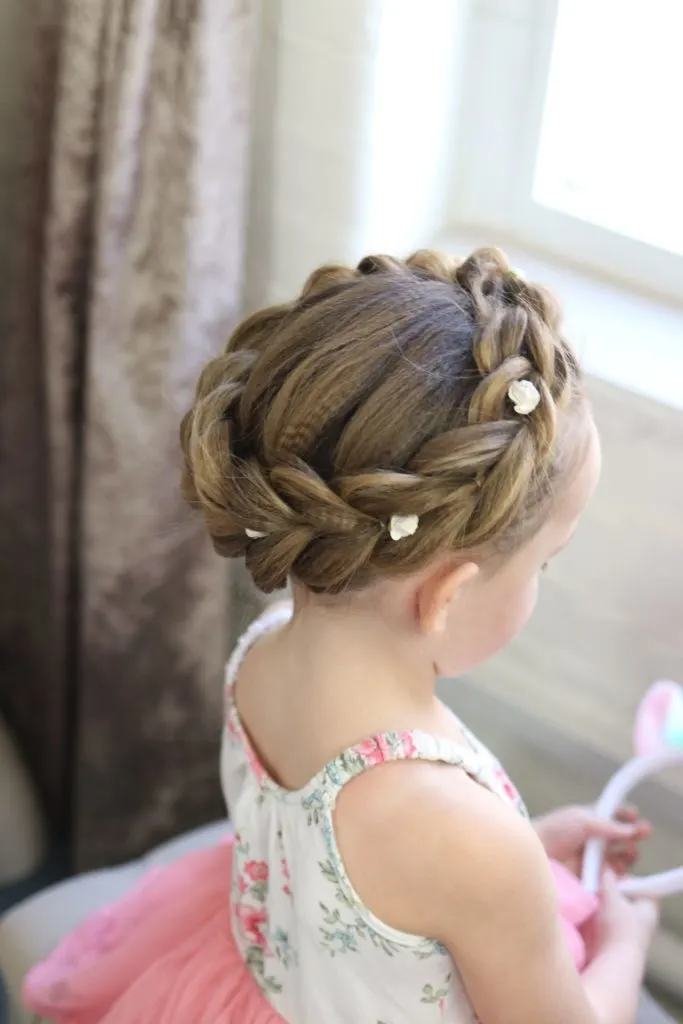 Flower Girl Hairstyle