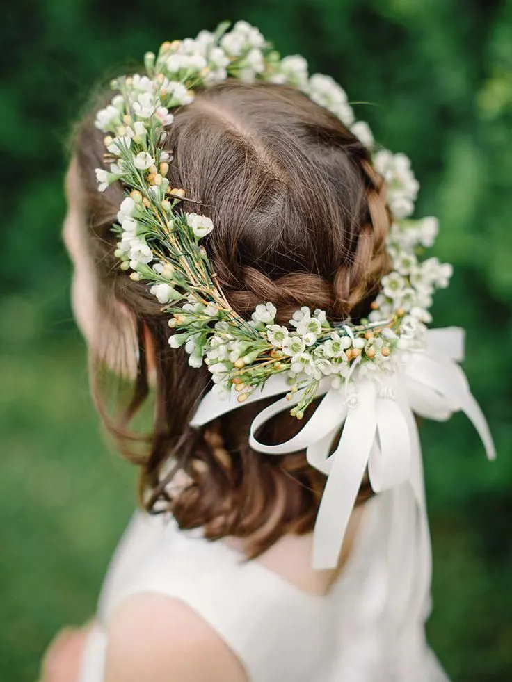 19 Beautiful Flower Girl Hairstyles for Girls of All Ages in 2019  ATH USA   All Things Hair US