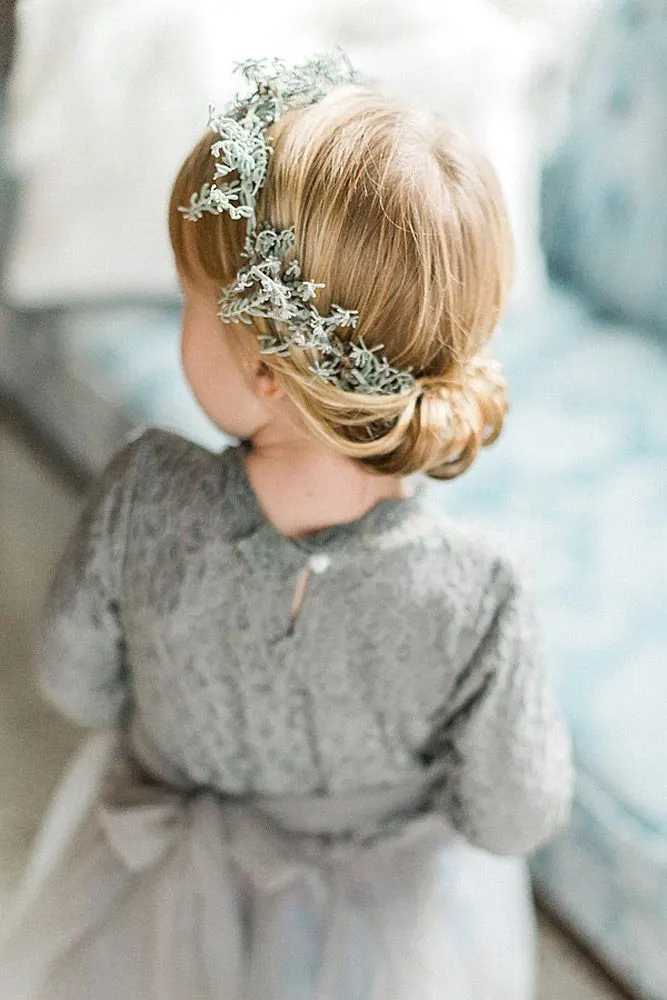 8 Of the Cutest Wedding Flower Girl Hairstyles Youll Ever See  Tulle   Chantilly Wedding Blog