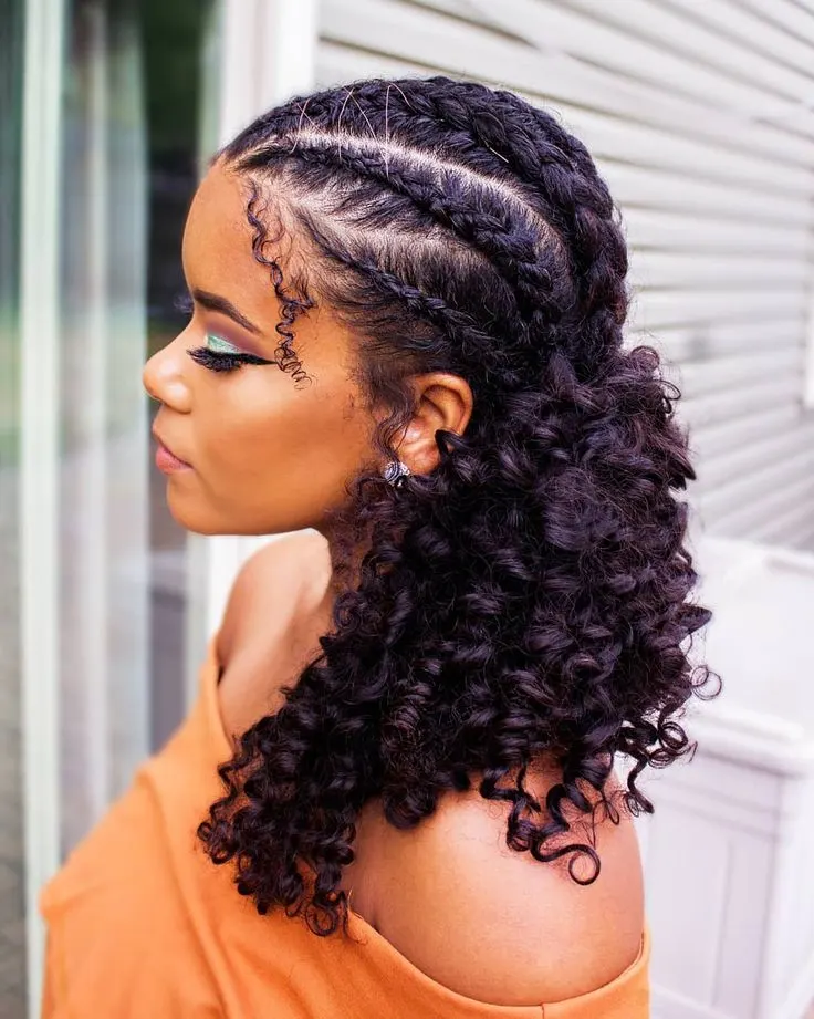 Natural Hair Braids