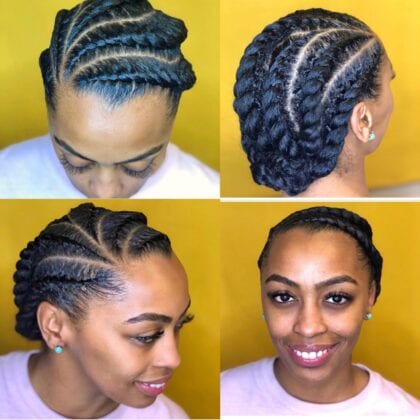 30 Natural Hair Braids to Enhance Your Beauty - Haircuts & Hairstyles 2021