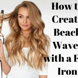 How to Create Beach Waves with a Flat Iron