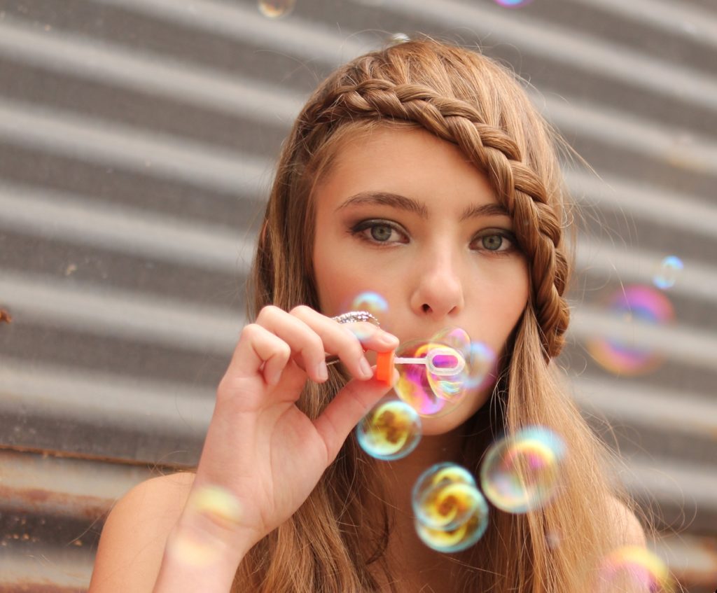 Braids with Bangs