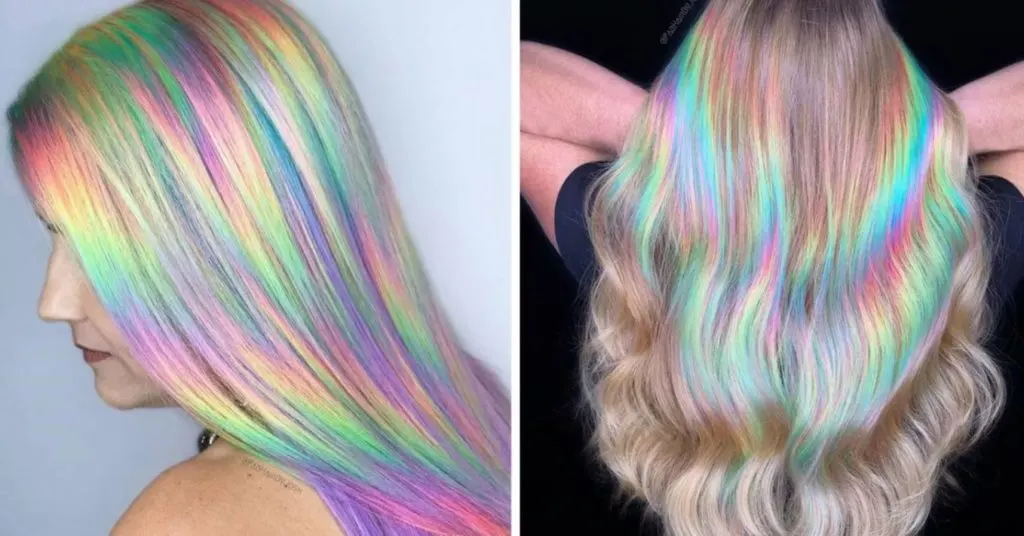 How to get Holographic Hair Color