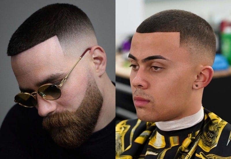 Low Bald Fade on Buzz Cut