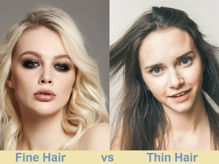 Fine Hair vs. Thin Hair