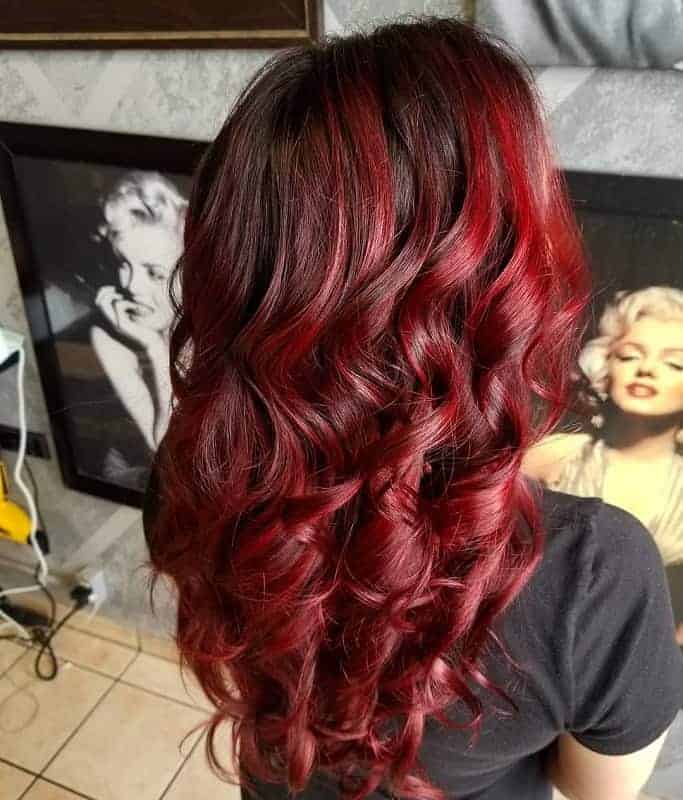 20 Splendid Brown Hair With Red Highlights For 2023