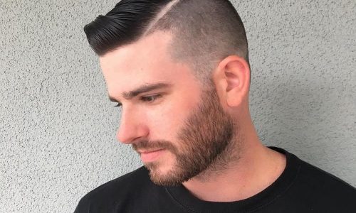 22 Coolest Hard Part Haircut Variations for Men