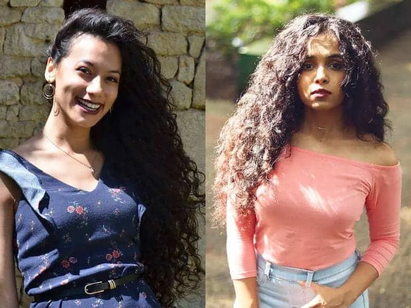 Long Curly Hair for Oval Faces