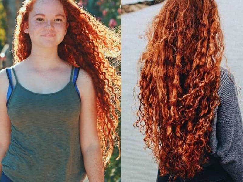 Long Red Curls