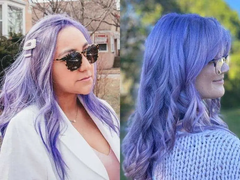 Pastel Lavender Hair