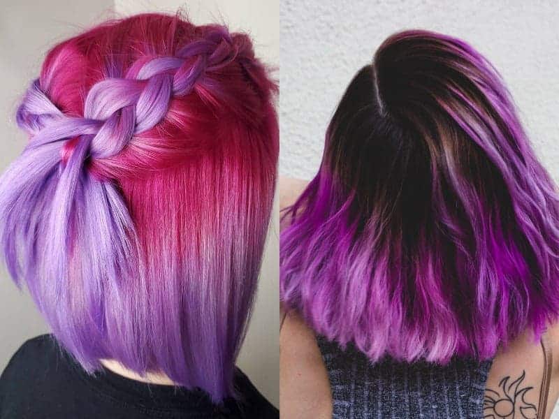 Pink And Lavender Hair