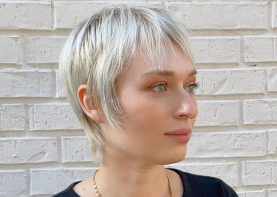 short shag haircut for women