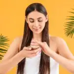using coconut oil on keratin treated hair